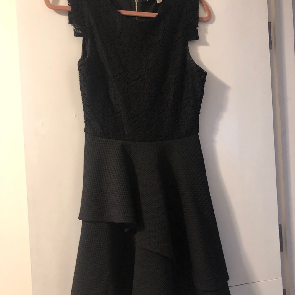 Black cocktail dress